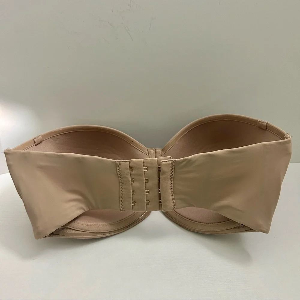 Thirdlove 24/7 Classic Strapless Bra Nude Color Size 34F - Picture 3 of 10